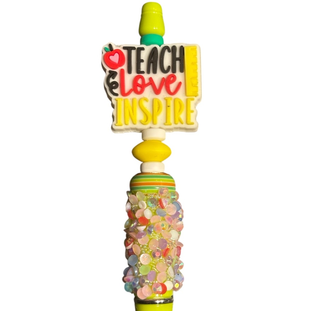 Teach Love Inspire custom pen